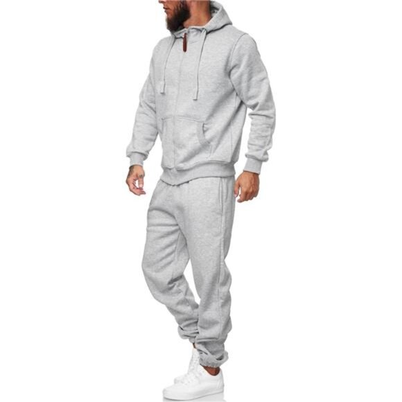 Sweat suits men Tracksuits 2 Piece sets Athletic Jogging suits Casual Outfits - Picture 3 of 7